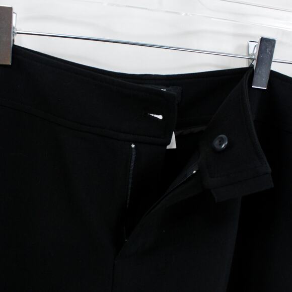 Philippe Adec Black Straight Leg Button Closure Dress Pants - Picture 6 of 10